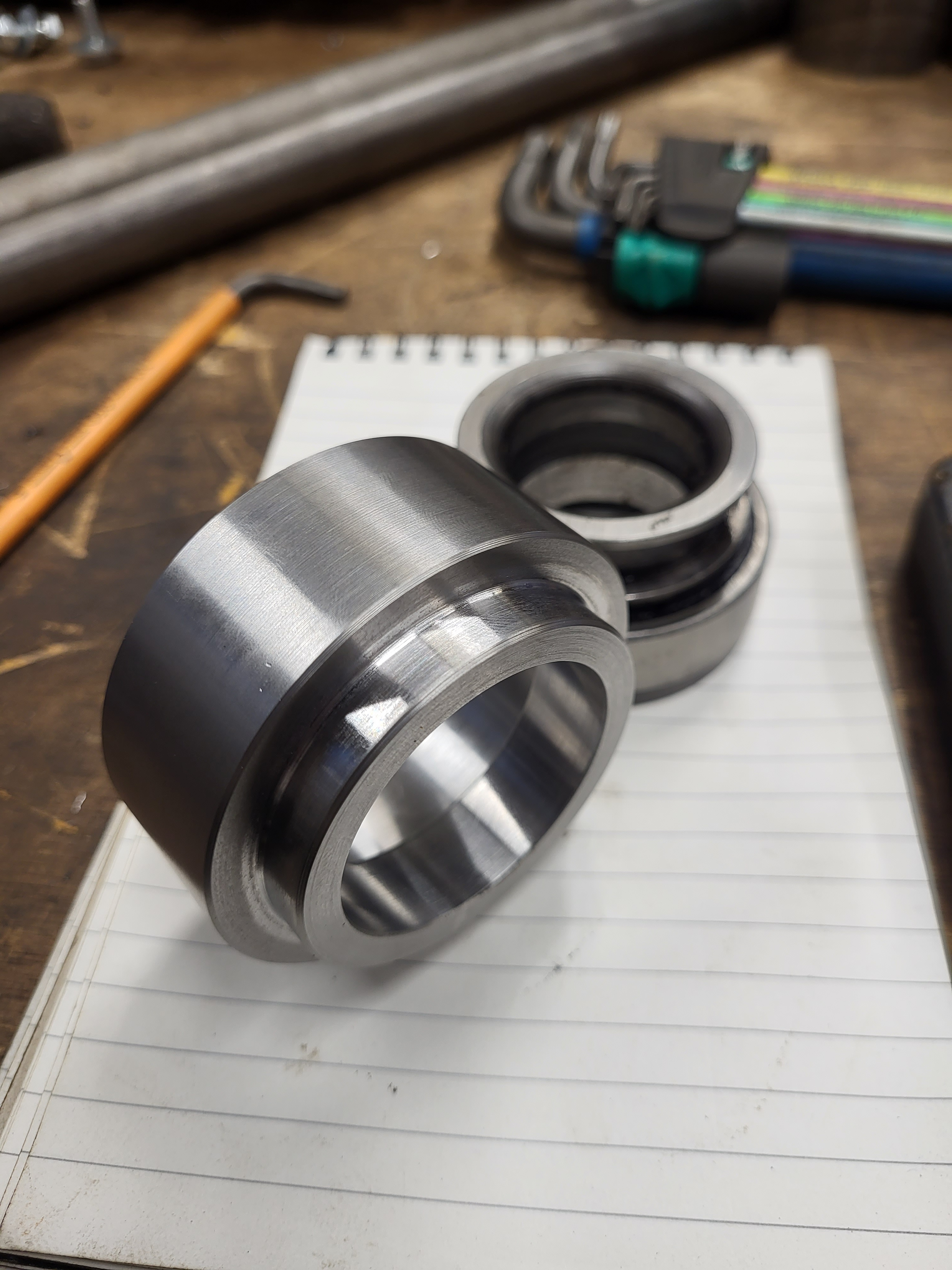 Custom bearing adapter